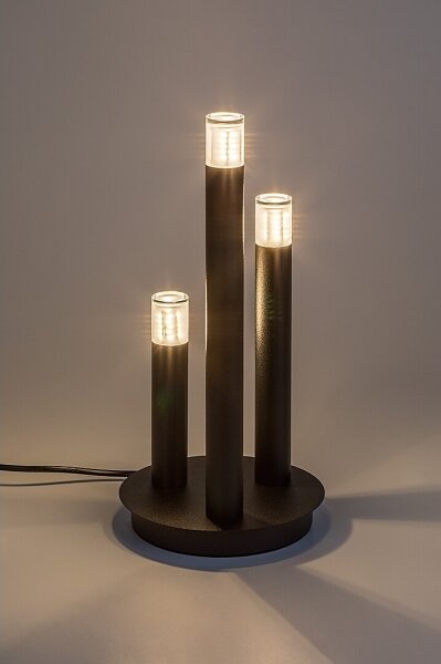 Rabalux 74365 - Lampada da tavolo RAMIRA 3xG9/5W/230V nero