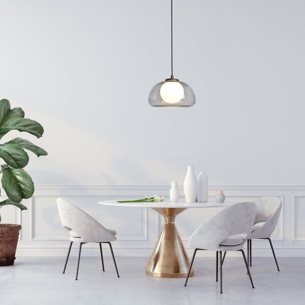 Rabalux 72275 - Lampadario a sospensione con filo ELOWEN 1xG9/5W/230V fumé