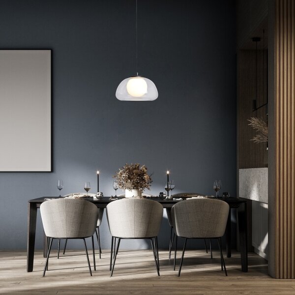 Rabalux 72274 - Lampadario a sospensione con filo ELOWEN 1xG9/5W/230V limpido
