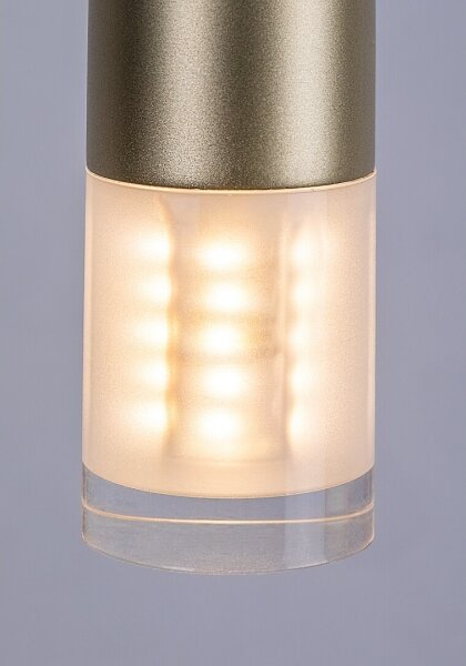 Rabalux 72357 - Lampadario a sospensione con filo RAMIRA 1xG9/5W/230V oro