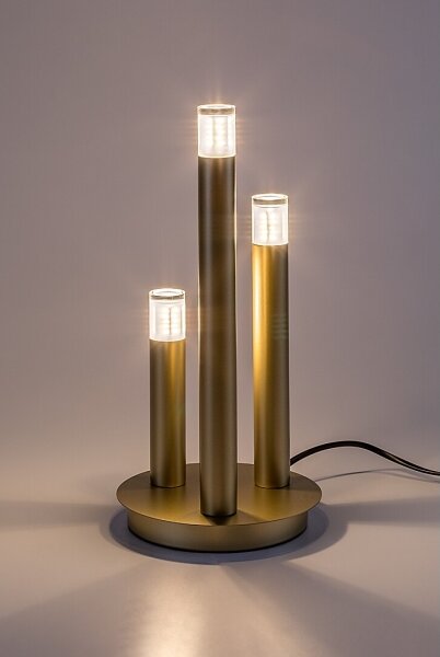 Rabalux 74366 - Lampada da tavolo RAMIRA 3xG9/5W/230V oro