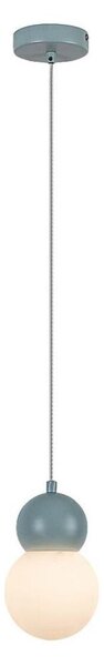 Rabalux 72279 - Lampadario a sospensione con filo GELLIA 1xG9/38W/230V blu