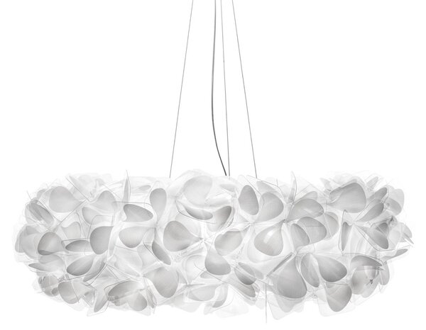 Slamp Lampada a sospensione Clizia Mama Non Mama, dimmerabile, Bianco / Opale, Soggiorno / Sala da pranzo, Plastica, Design, Lampada a sospensione
