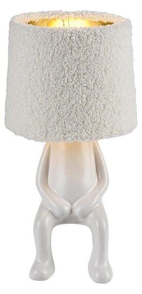 Rabalux 74218 - Lampada da tavolo SMURFY 1xE14/40W/230V bianco
