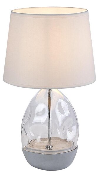 Rabalux 74227 - Lampada da tavolo APOLONIA 1xE27/40W/230V bianco