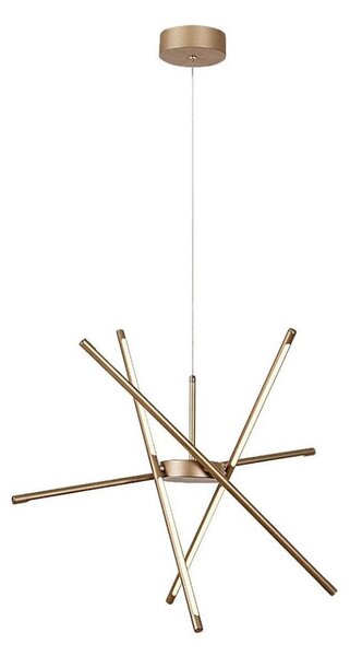 Rabalux 72339 - Lampadario LED a sospensione con filo HENLI2 LED/40W/230V 3000K oro
