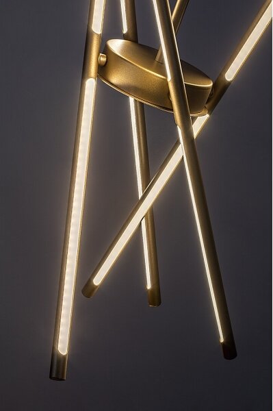 Rabalux 72339 - Lampadario LED a sospensione con filo HENLI2 LED/40W/230V 3000K oro