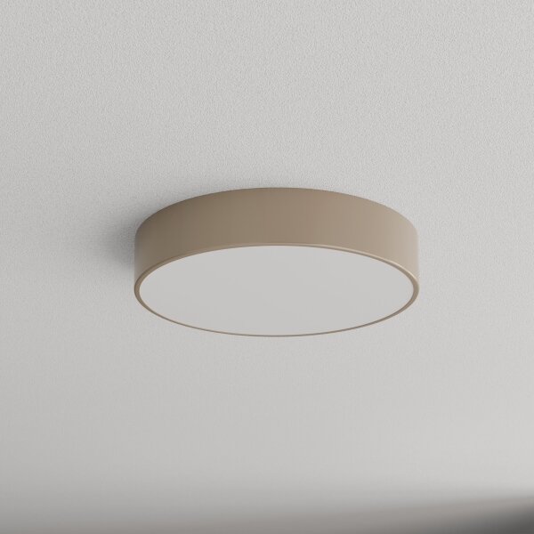 Brilagi - Plafoniera CLARE 3xE27/40W/230V diametro 40 cm beige