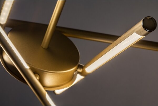 Rabalux 72339 - Lampadario LED a sospensione con filo HENLI2 LED/40W/230V 3000K oro