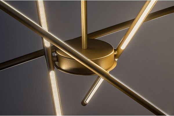 Rabalux 72339 - Lampadario LED a sospensione con filo HENLI2 LED/40W/230V 3000K oro