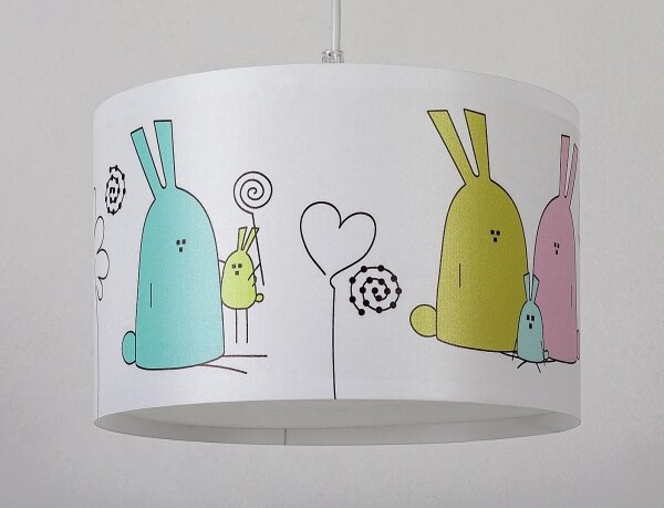 Rabalux 72166 - Lampadario a sospensione per bambini FLAPPY 1xE27/40W/230V