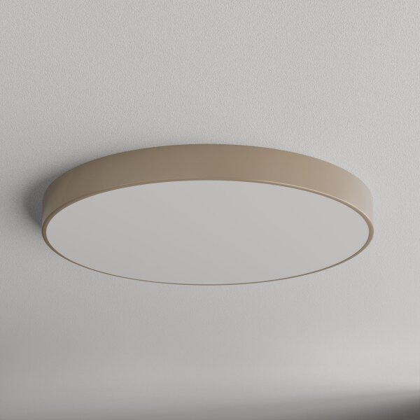 Brilagi - Plafoniera CLARE 6xE27/40W/230V diametro 80 cm beige