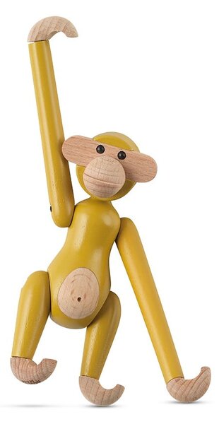 Statua in legno altezza 9,5 cm Monkey Mini - Kay Bojesen Denmark