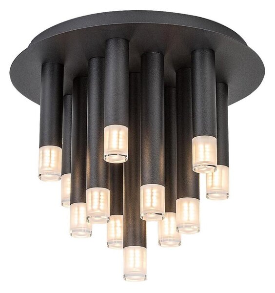 Rabalux 71354 - Plafoniera RAMIRA 13xG9/5W/230V nera