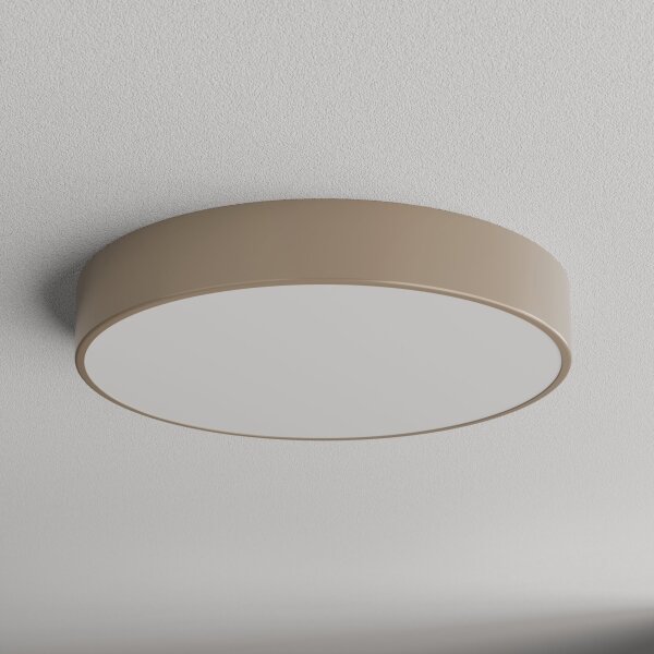 Brilagi - Plafoniera CLARE 4xE27/40W/230V diametro 50 cm beige