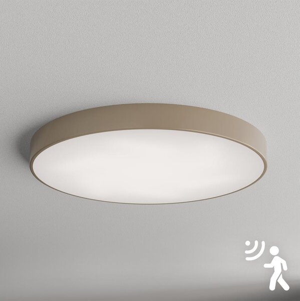 Brilagi - Plafoniera con sensore CLARE 6xE27/40W/230V diametro 80 cm beige