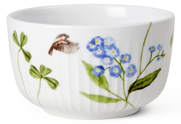Ciotola bianca in porcellana con motivo floreale Hammershøi Summer - Kähler Design