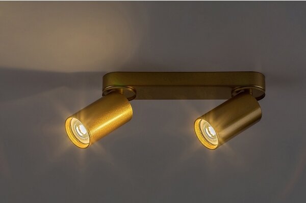 Rabalux 73076 - Faretto MIRINA 2xGU10/5W/230V oro
