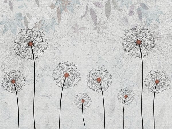 Carta da parati Un primo piano di un fiore, Carta da parati Natura, Carta da parati popolare, u93968 - Tapeko.it