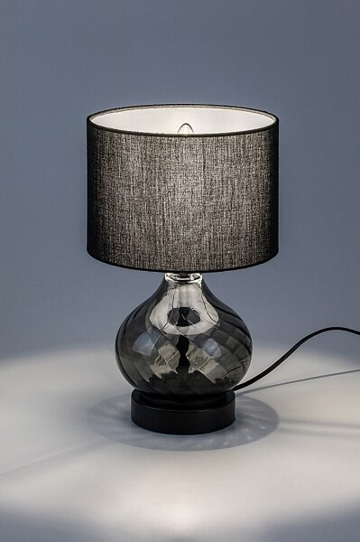 Rabalux 74034 - Lampada da tavolo PIRELO 1xE14/25W/230V fumé