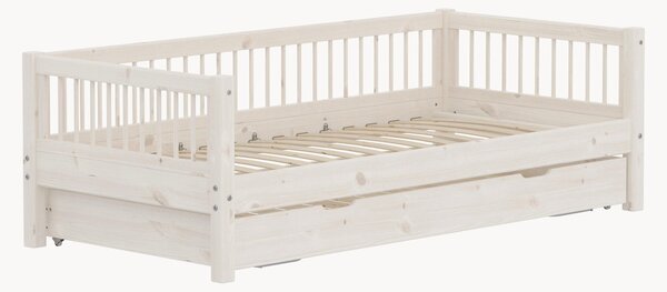 Letto a scomparsa 2 in 1 in legno di pino Classic
