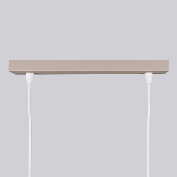 Brilagi - Lampadario LED su cavo CRESTO 2xGU10/10W/230V taupe