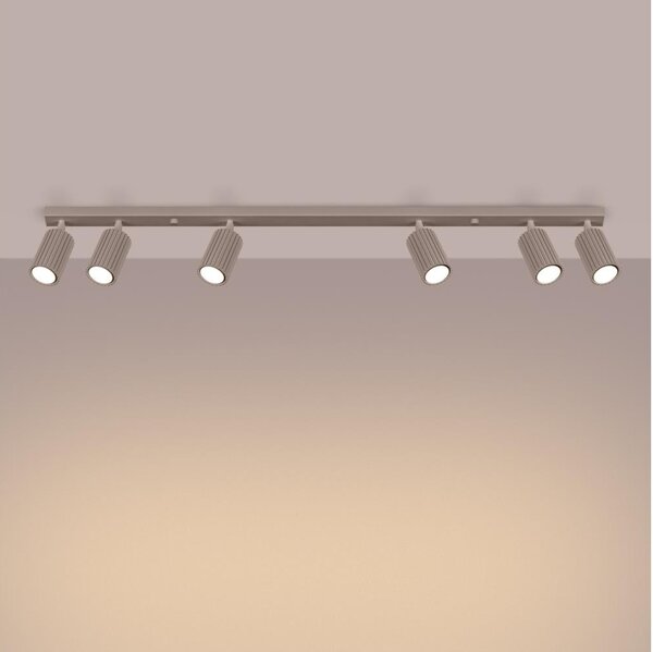 Brilagi - Faretto LED CRESTO 6xGU10/10W/230V taupe