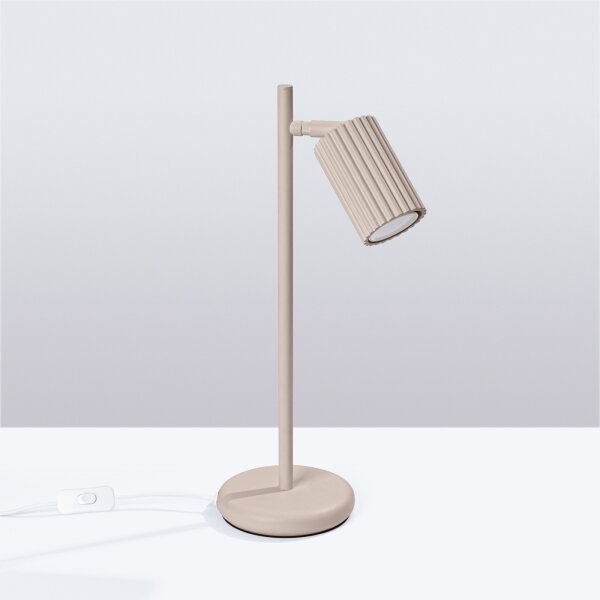 Brilagi - Lampada da tavolo LED CRESTO 1xGU10/10W/230V taupe