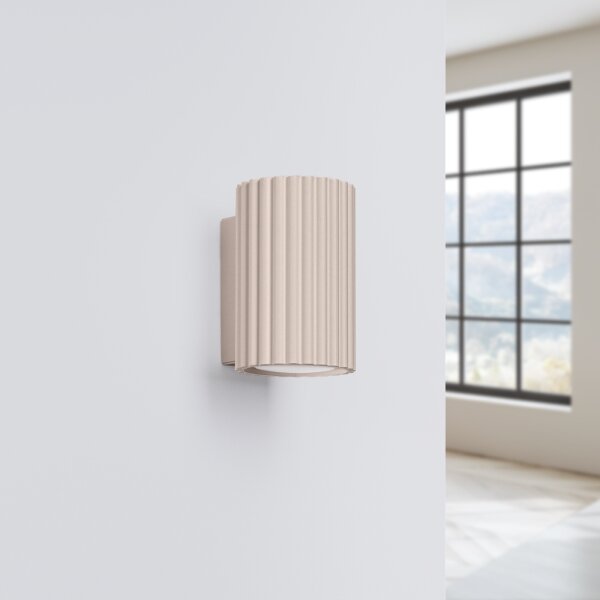 Brilagi - Lampada da parete LED CRESTO 1xGU10/10W/230V 10 cm taupe