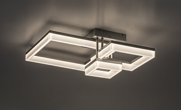 Rabalux 71388 - Plafoniera LED AMILIA LED/22W/230V 3000/4000/6500K cromo