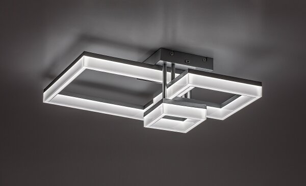 Rabalux 71388 - Plafoniera LED AMILIA LED/22W/230V 3000/4000/6500K cromo