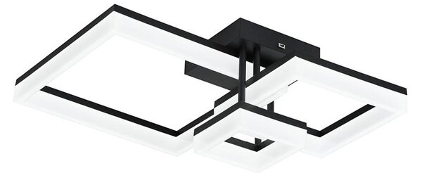Rabalux 71386 - Plafoniera LED AMILIA LED/22W/230V 3000/4000/6500K nero