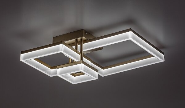 Rabalux 71384 - Plafoniera LED AMILIA LED/22W/230V 3000/4000/6500K oro