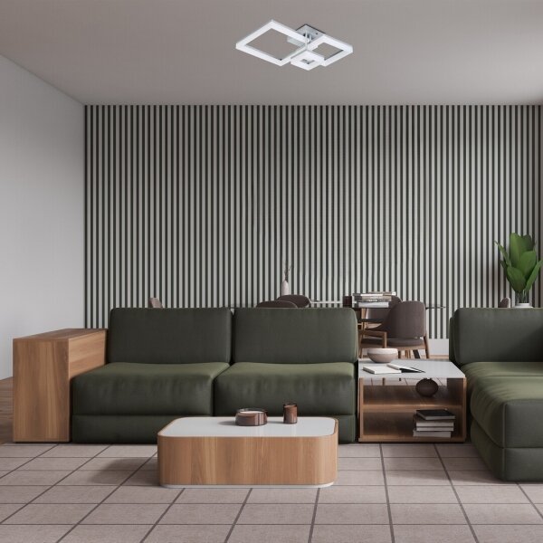 Rabalux 71388 - Plafoniera LED AMILIA LED/22W/230V 3000/4000/6500K cromo