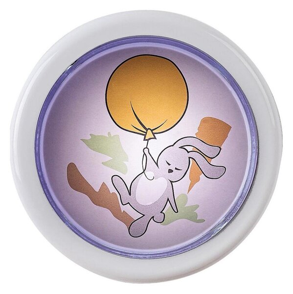Rabalux 76073 - Luce notturna LED per bambini HOPPLY LED/0,3W/2xAA 6000K