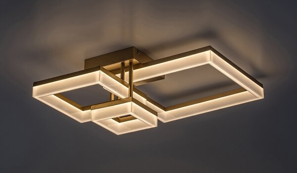 Rabalux 71384 - Plafoniera LED AMILIA LED/22W/230V 3000/4000/6500K oro