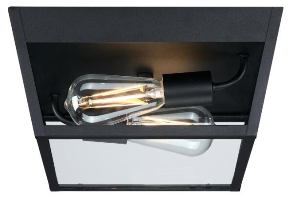 Westinghouse 61219 - Plafoniera da esterno PETERSON 2xE27/40W/230V IP44