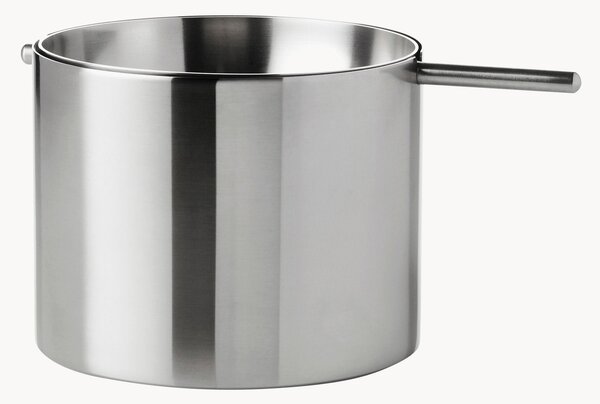 Portacenere in acciaio inossidabile Arne Jacobsen, alt. 8 cm