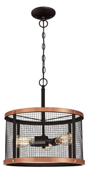 Westinghouse 63327 - Lampadario a sospensione con catena EMELIE 3xE27/60W/230V