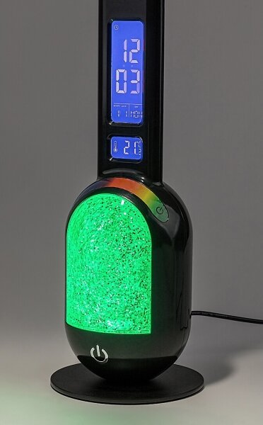 Rabalux 74230 - LED RGB Lampada da tavolo dimmerabile FIGEN LED/5W/230V nero