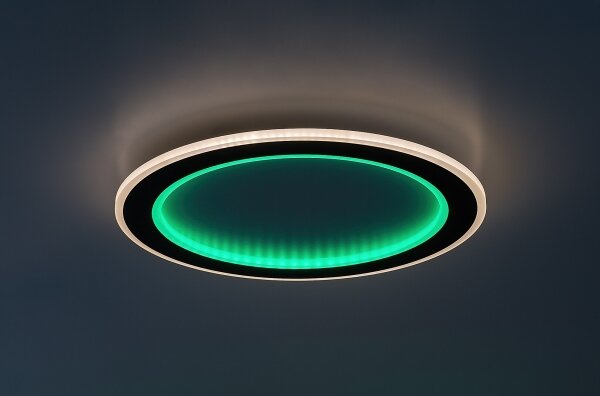 Rabalux 71406 - Plafoniera da soffitto LED dimmerabile GOLWEN LED/22W/230V 3000-6500K + telecomando