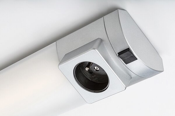 Rabalux 78038 - Lampada LED sottopensile con presa SOFT 2E LED/5W/230V 4000K 45cm argento