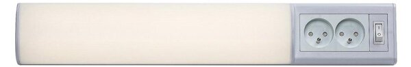 Rabalux 78040 - Lampada LED sottopensile con prese BATH 2E LED/10W/230V 4000K 50cm bianco