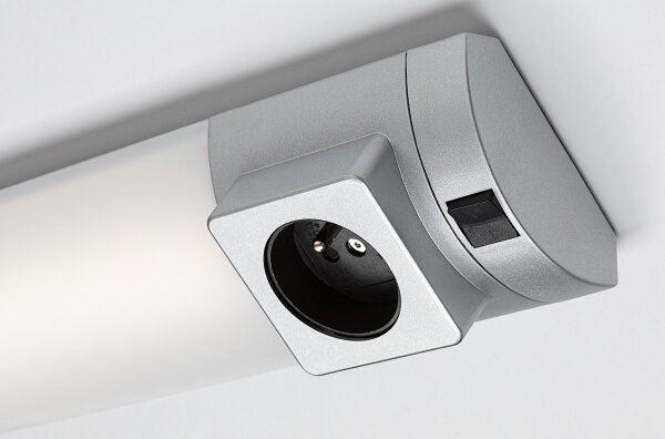 Rabalux 78039 - Lampada LED sottopensile con presa SOFT 2E LED/8W/230V 4000K 68cm argento