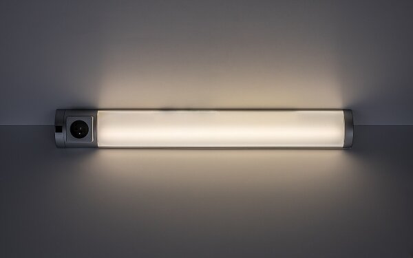 Rabalux 78039 - Lampada LED sottopensile con presa SOFT 2E LED/8W/230V 4000K 68cm argento