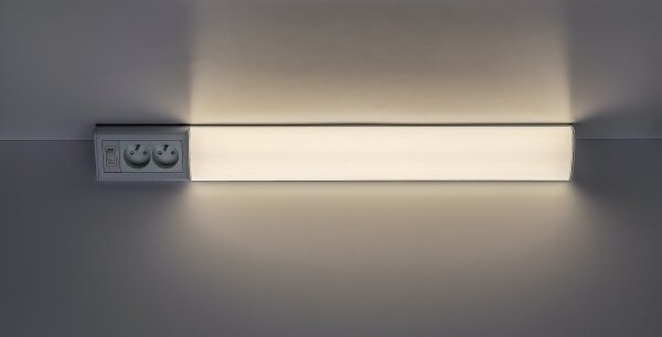 Rabalux 78041 - Lampada LED sottopensile con prese BATH 2E LED/15W/230V 4000K 70cm bianco