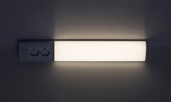 Rabalux 78040 - Lampada LED sottopensile con prese BATH 2E LED/10W/230V 4000K 50cm bianco