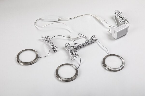 Rabalux 78043 - SET 3x LED dimmerabili per illuminazione armadio SOCAVI 3xLED/1W/230V 4000K