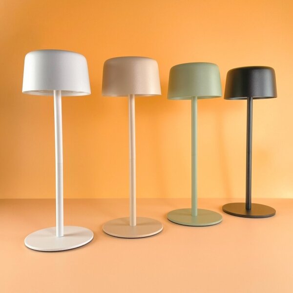 Zuma Line ETLED-658-WH - Lampada LED dimmerabile ricaricabile POCO LED/2W/1200 mAh IP44 bianco