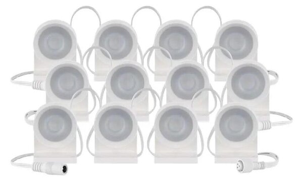LED RGBIC+CCT Catena decorativa GoSmart 12xLED/7W/230V 255 cm Wi-Fi Tuya